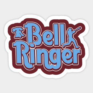 Bell Ringer Home Run Liberty Bell Philly Baseball Sticker